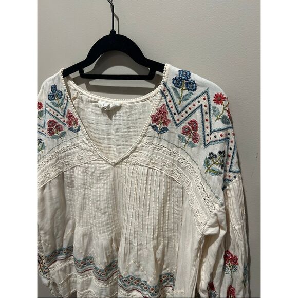 Anthropology Kayla Embroidered Blouse - Picture 5 of 11